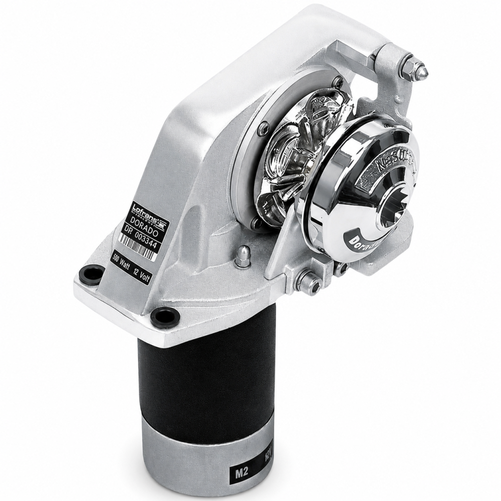 Verricello Lofrans Orizzontale Dorado 800W 12V catena 6